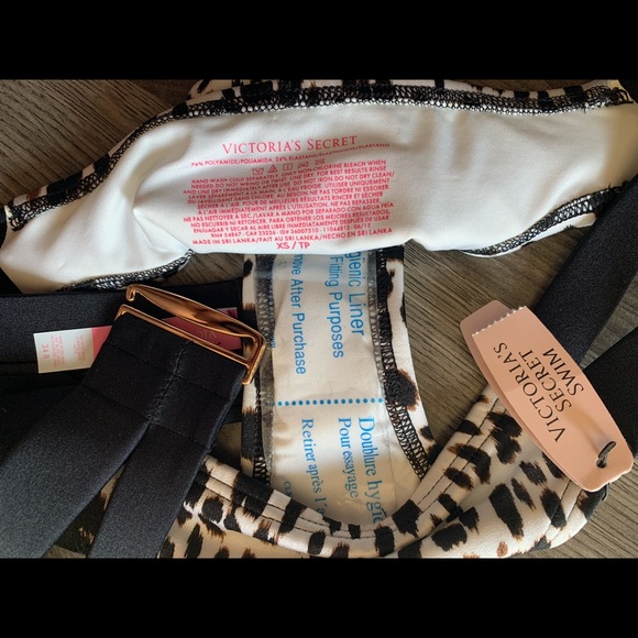 34B XS Hottie Halter cheetah animal print - Picture 6 of 6